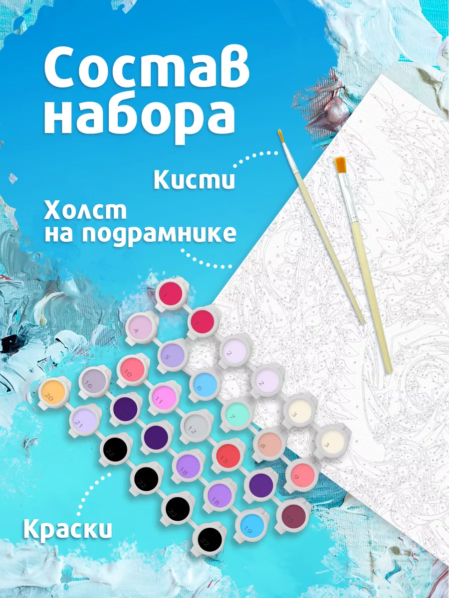 Картина по номерам - У моря (КНО)