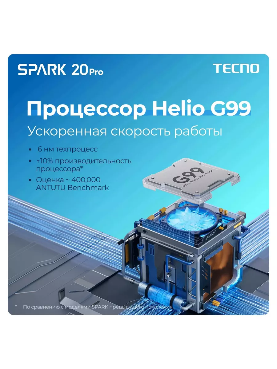 Смартфон SPARK 20 pro TECNO 199361855 купить за 14 989 ₽ в  интернет-магазине Wildberries