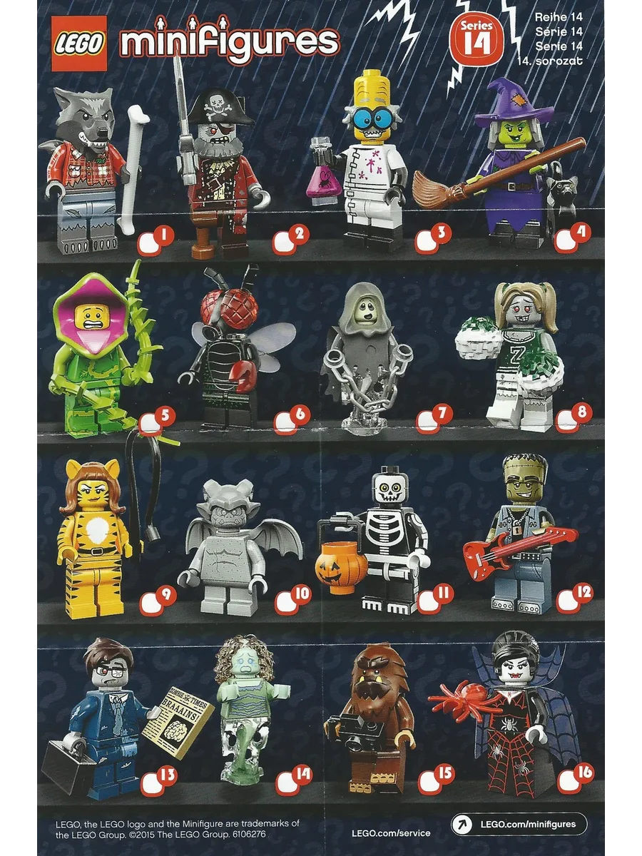 Lego cmf series 14 sale