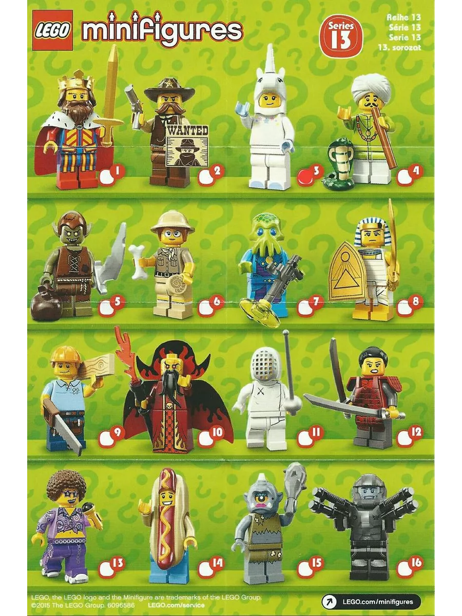 Lego serie 13 on sale