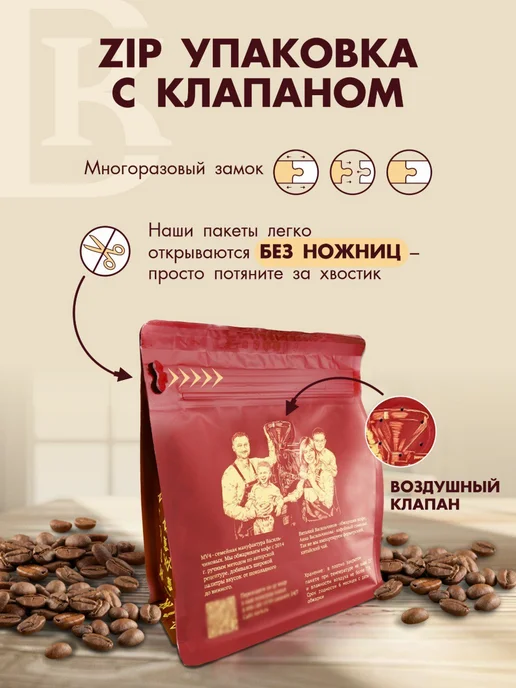Васильчиковы Кофе Кофе молотый Куба Альтура Лавадо 250гр арабика 100%, 250 г, фото 4