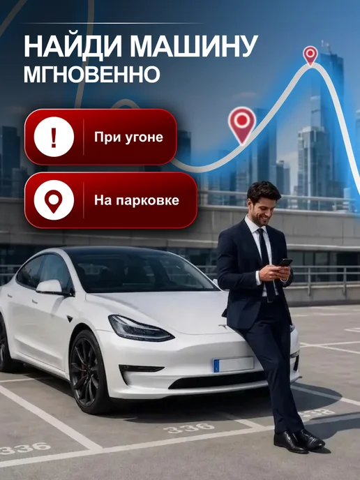 Luxeris GPS трекер для автомобиля с подключением, вариант, фото 2