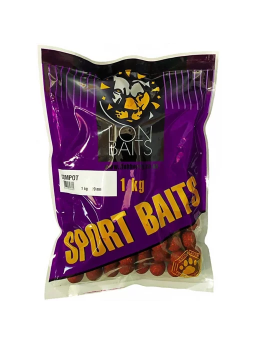 Lion Baits Бойлы тонущие серии SPORT Компот 20мм 1кг, 1 кг, фото 2