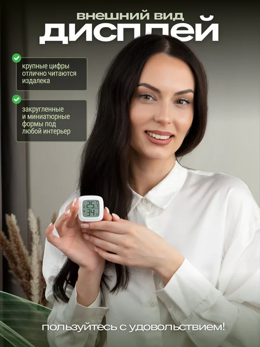 Techno Energy Термометр гигрометр комнатный электронный, вариант, фото 4