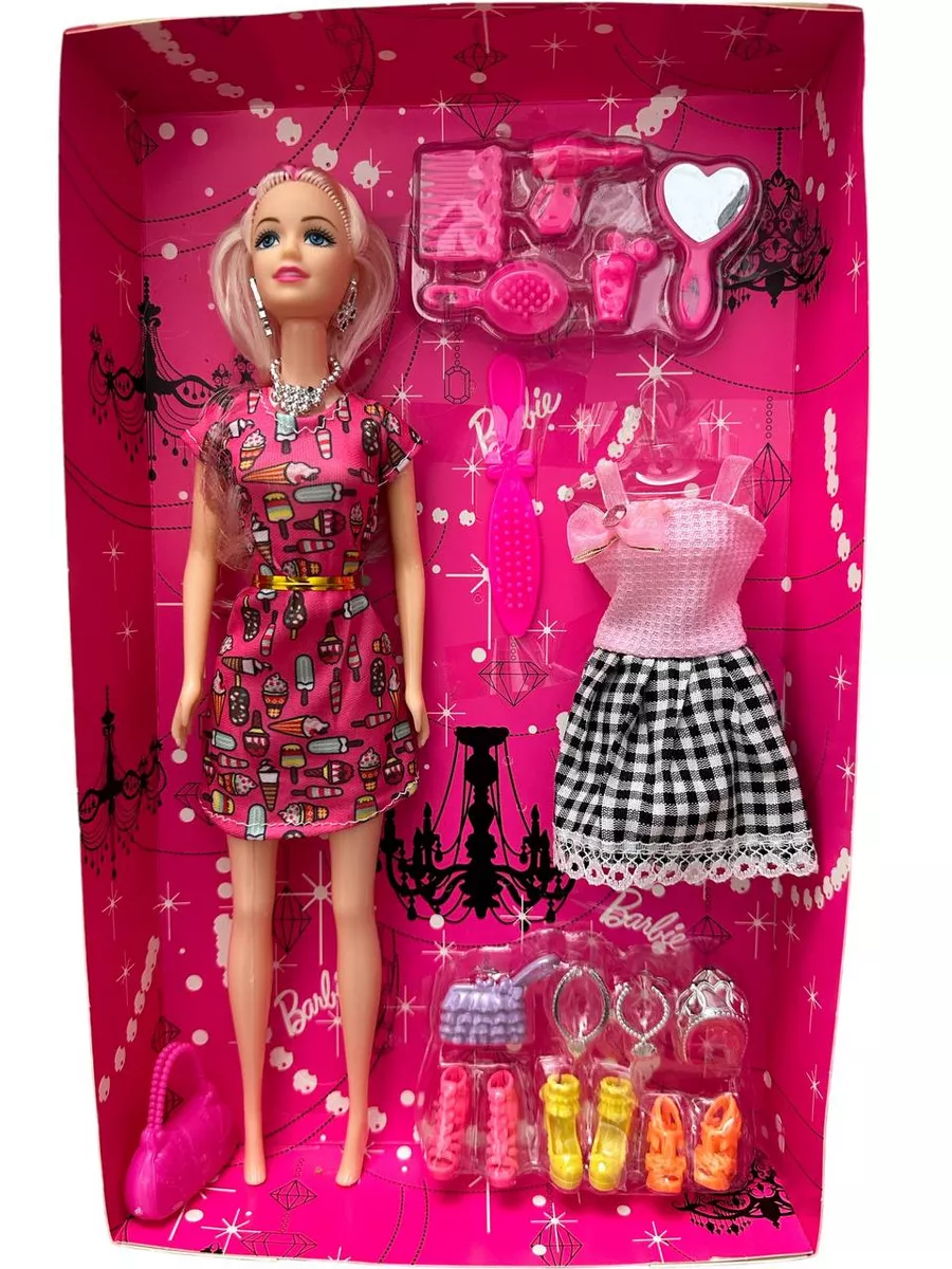 Кукла барби с аксессуарами Barbie 199550709 купить за 1 800 ₽ в  интернет-магазине Wildberries