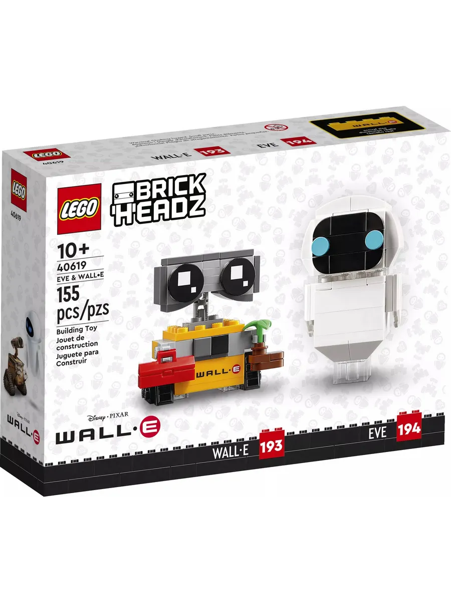 LEGO BrickHeadz 40619 EVE WALL E L G 199551049 5941 Wildberries