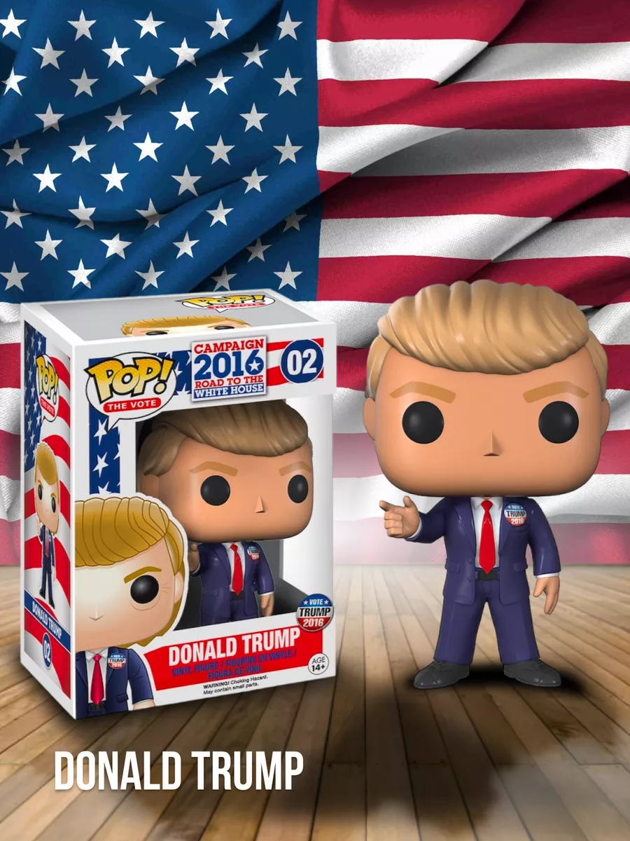 Фигурка Фанко Поп POP Дональд Трамп Funko 199555880 купить за 1 504 ₽ в  интернет-магазине Wildberries