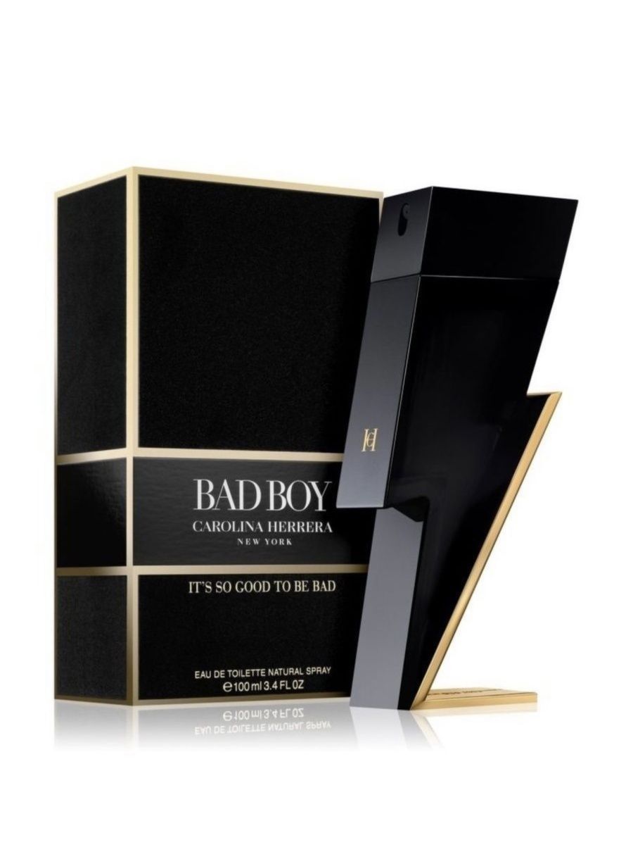 Bad boy carolina herrera le. Туалетная вода Carolina Herrera Bad boy 100ml. Carolina Herrera Bad boy 100 ml. Bad boy Carolina.