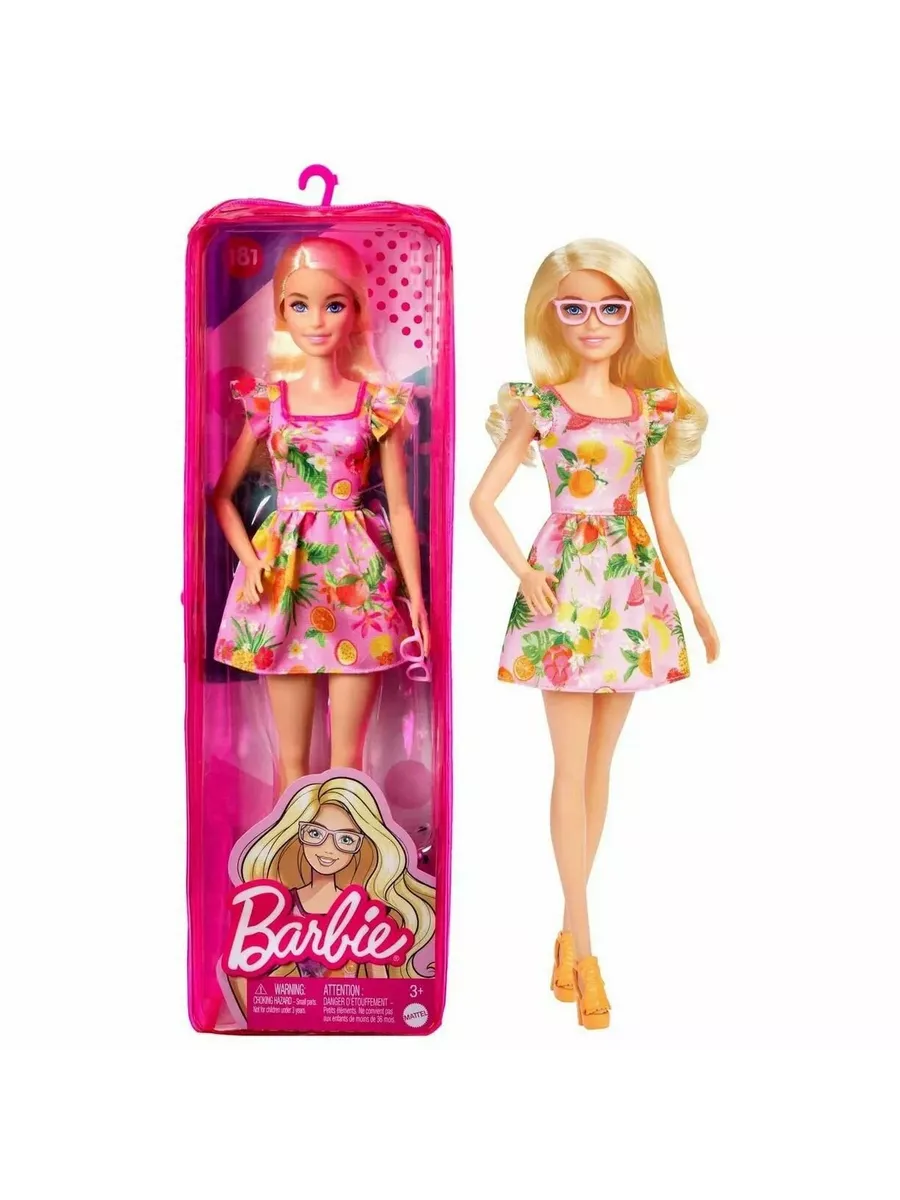 Кукла Barbie Игра с модой FBR37 mattel 199564495 купить в интернет-магазине  Wildberries