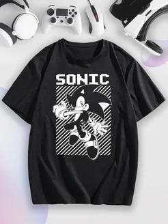 Футболка оверсайз Соник Sonic подростковая Ю принт 199570214 купить за 971 ₽ в интернет-магазине Wildberries