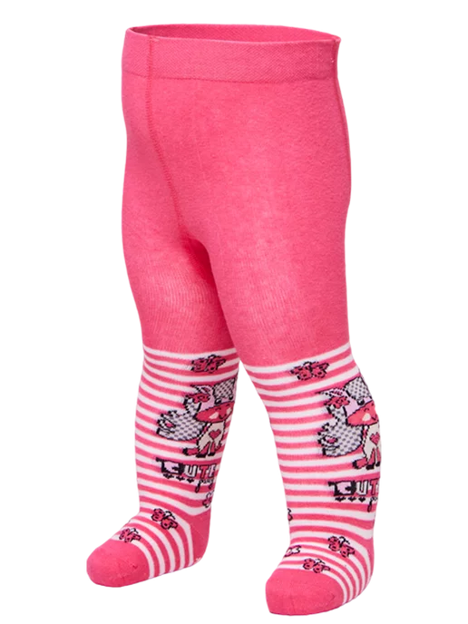 RuStyle kids Колготки для девочки набор для новорожденных с рисунком, белый, фото 5