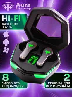 Игровые беспроводные наушники с напальчниками для PUBG Aura Accessory 199573766 купить за 676 ₽ в интернет-магазине Wildberries