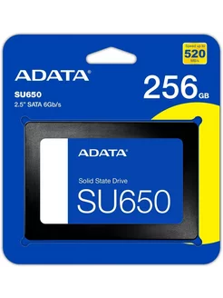 256 ГБ SSD-диск ADATA SU650 (ASU650SS-256GT-R) ADATA 199595351 купить за 2 083 ₽ в интернет-магазине Wildberries