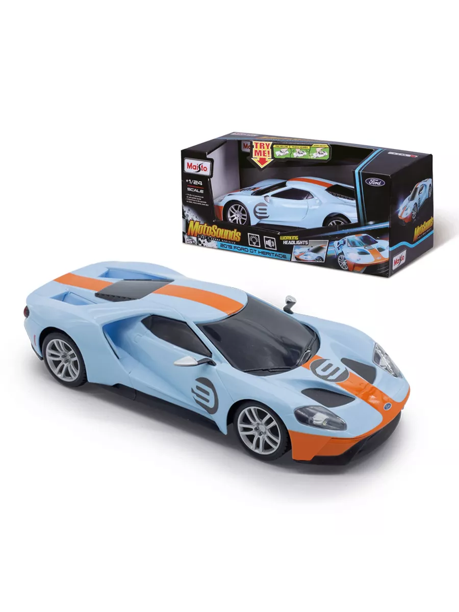 Motosounds 2019 Ford Gt Heritage 1 24 81238 Maisto 199598142 1 947 Wildberries