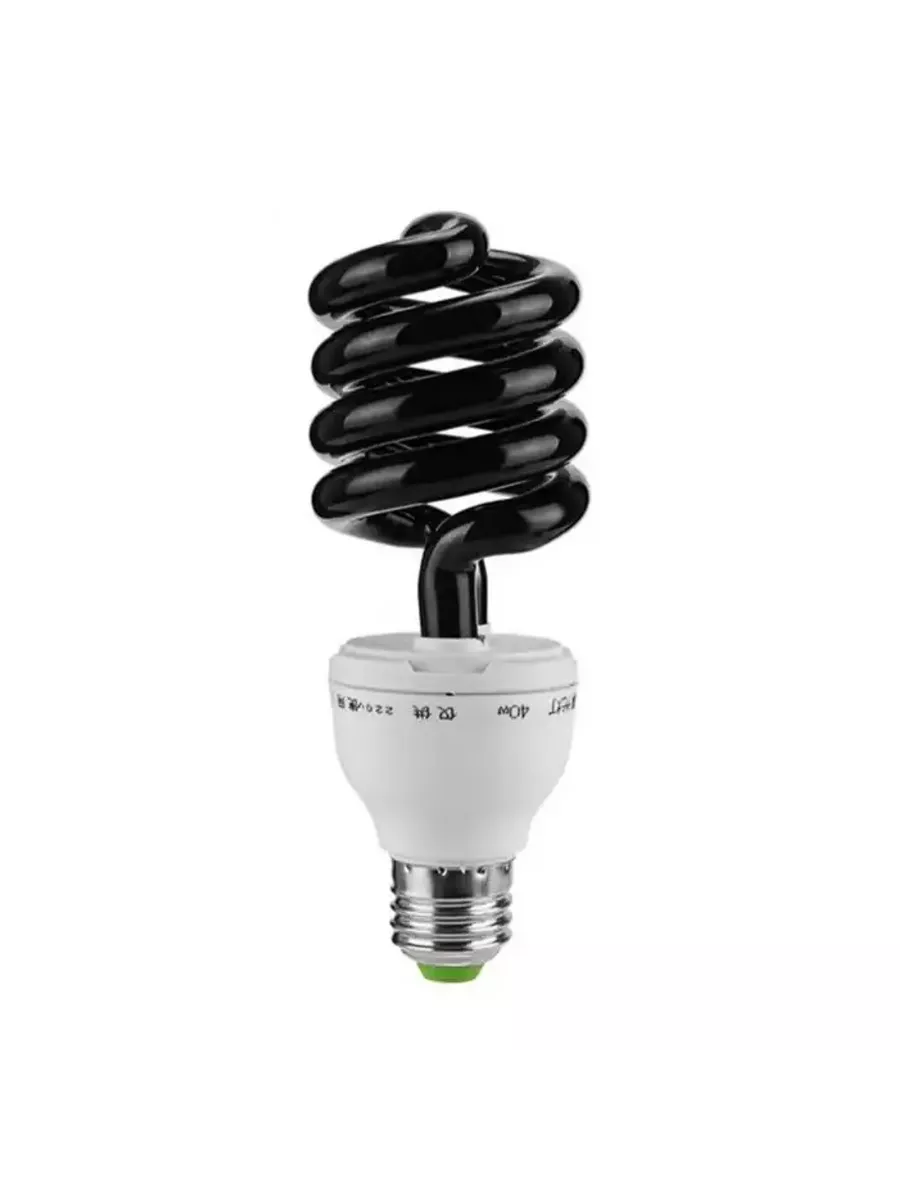 Флуоресцентная ультрафиолетовая лампа UVA E27, 40W, 365 nm