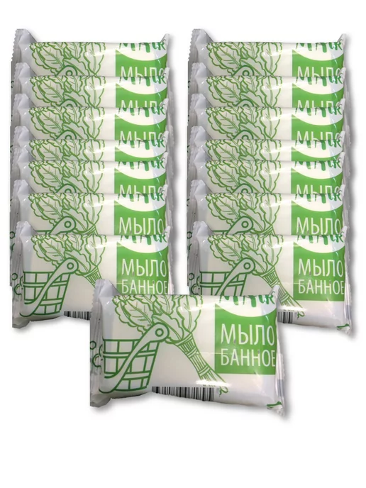 M'AIR Банное мыло 200гр 15 штук, 200 г