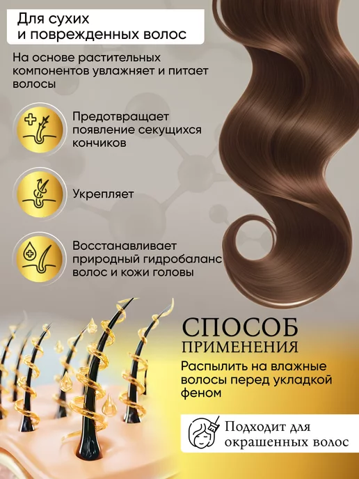 Nirvel Спрей для волос двухфазный увлажняющий 200 мл, 200 мл, фото 2