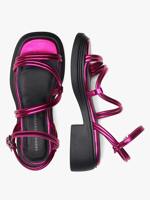 KEDDO Босоножки стильные летние, розовый, фото 5