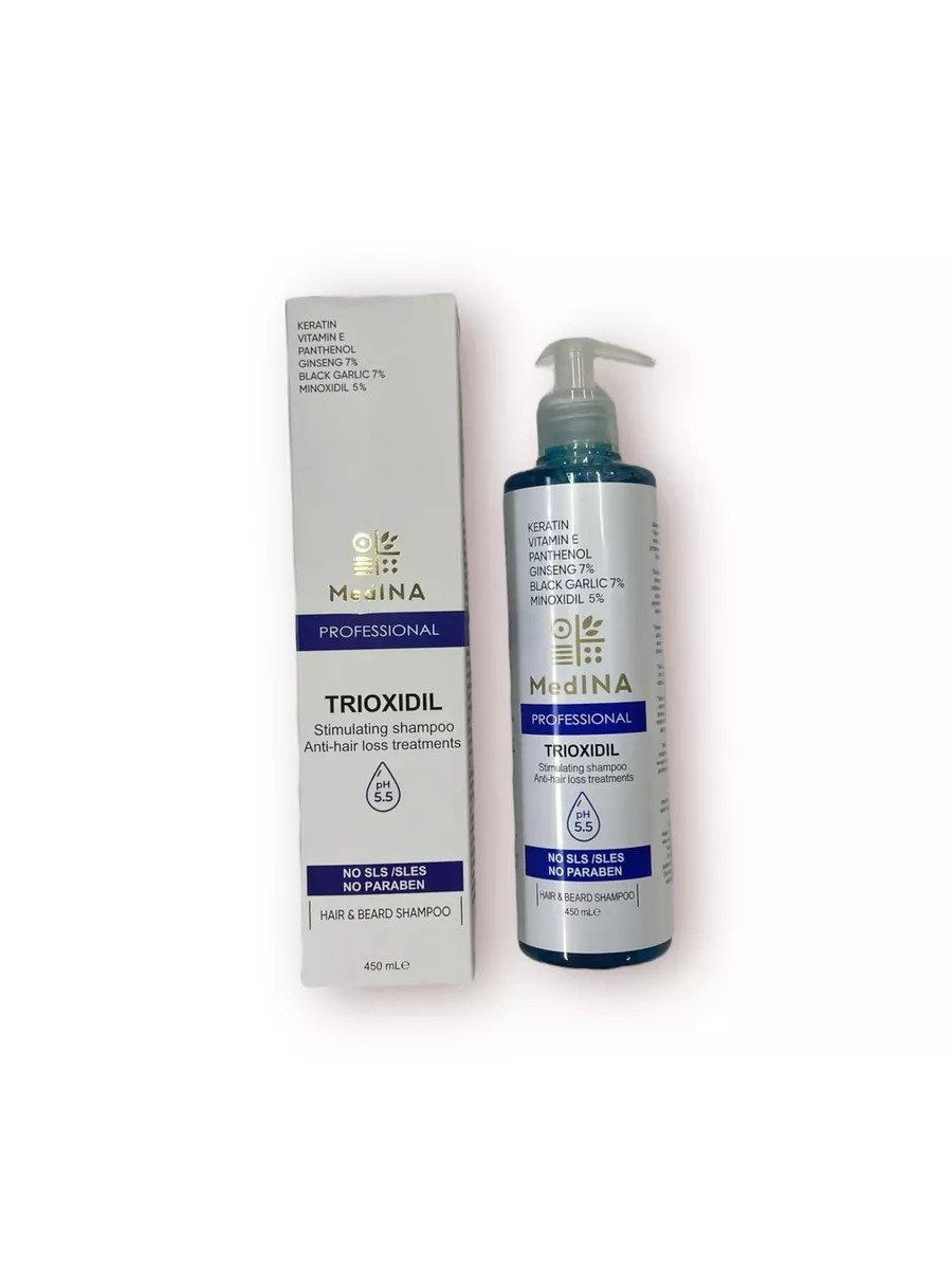 Trioxidil, Триоксидил шампунь для волос профессиональный Medina