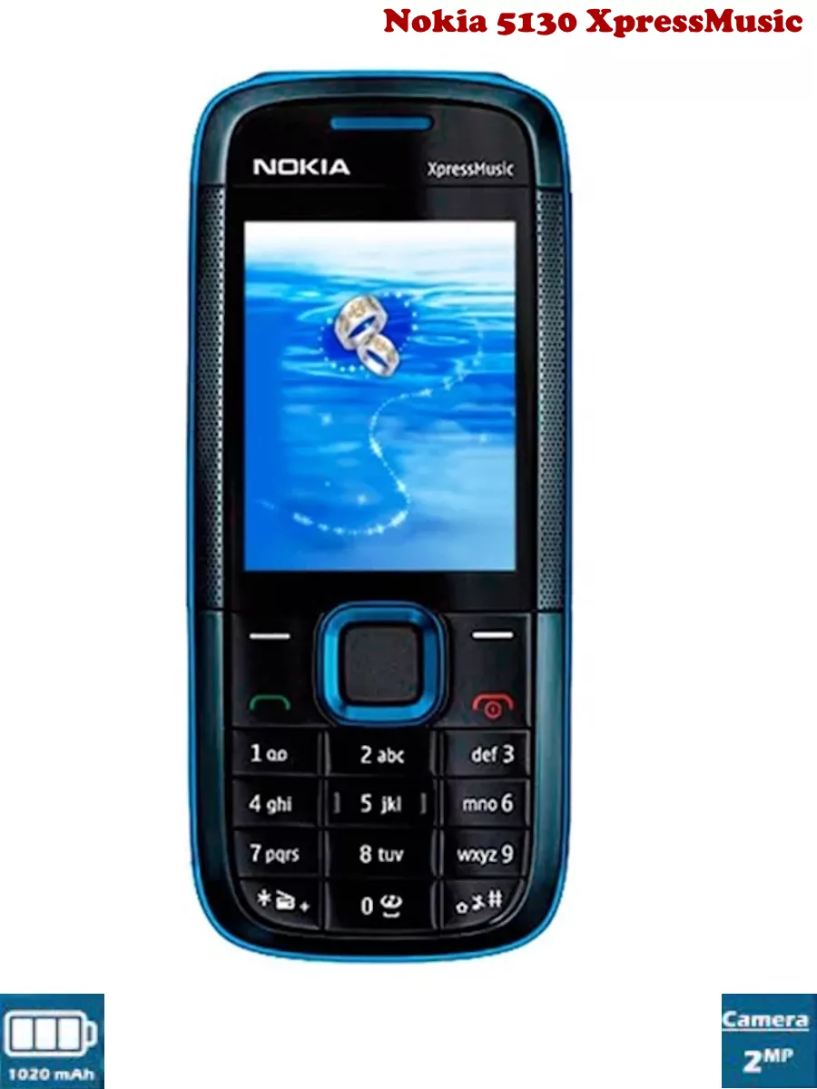 Мобильный телефон Nokia 5130 XpressMusic Nokia 199687743 купить в  интернет-магазине Wildberries