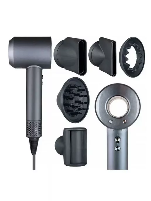 babyliss Фен для волос профессиональный, серый