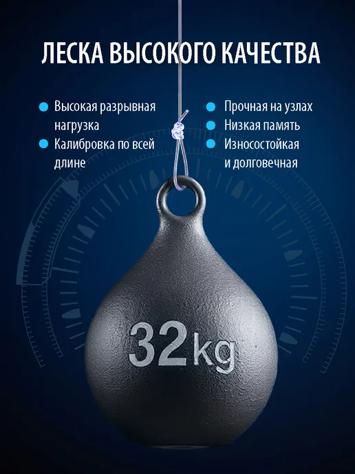EVOLUTION Леска летняя рыболовная 0,25мм прозрачная, флюрокарбон, белый, фото 7