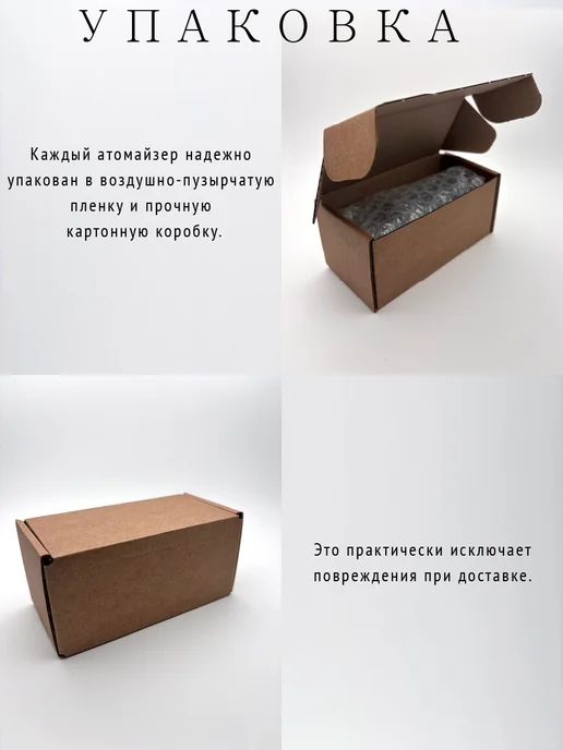 Riceco Атомайзер флакон для духов с распылителем 100 мл, 100 мл, фото 4