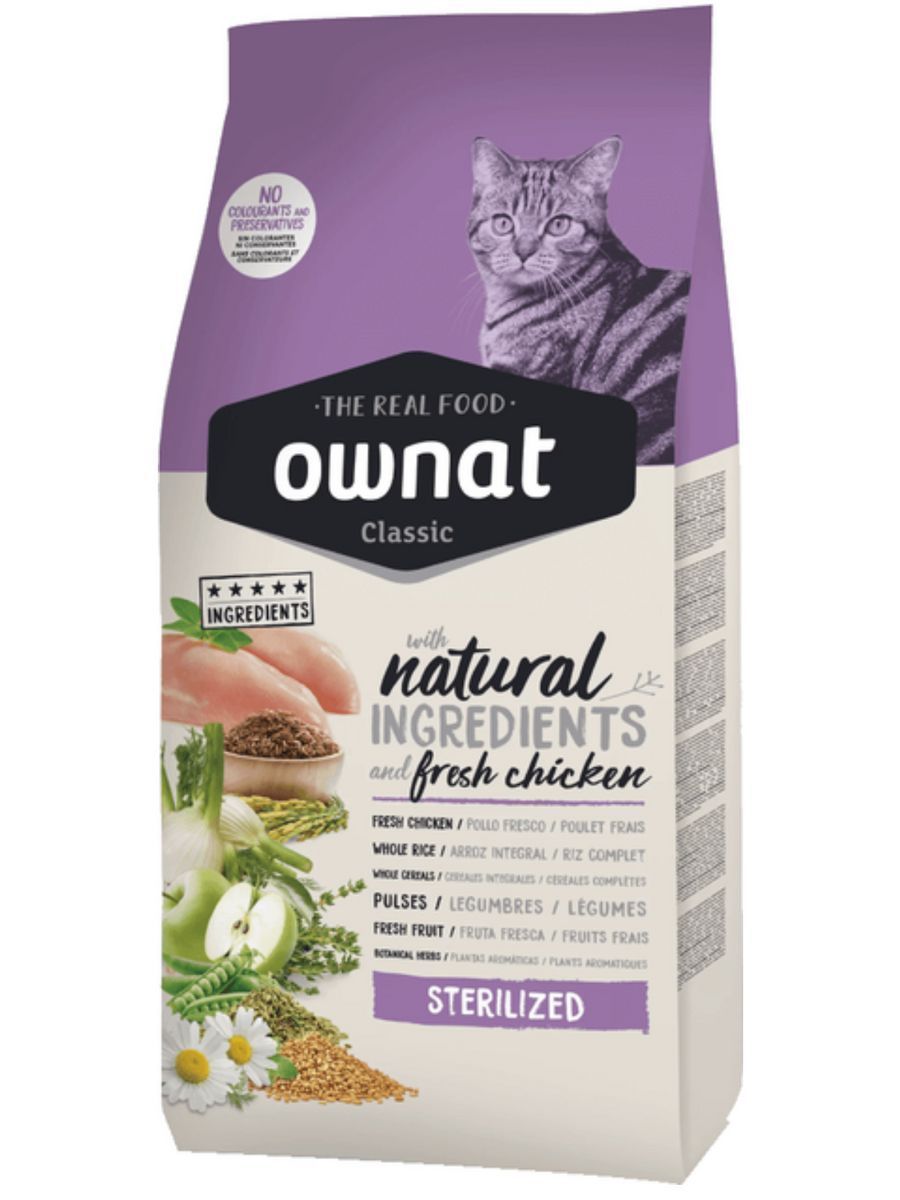 Ownat корм для кошек. Корм для кошек Ownat фото. Корм для кошек Ownat natural фото.