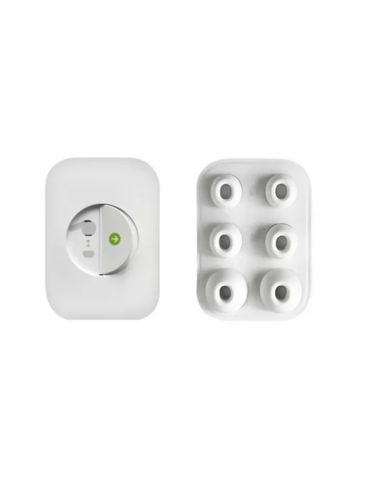 Maestro Store Комплект амбушюр для AirPods Pro 1, 2 (3 размера XS, S, L), белый, фото 5