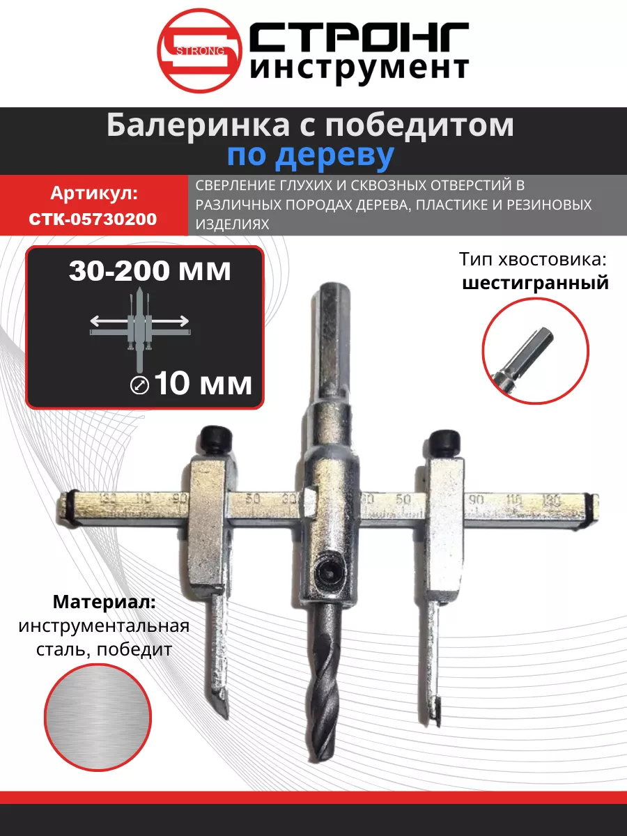 Сверло регулируемое Энкор 