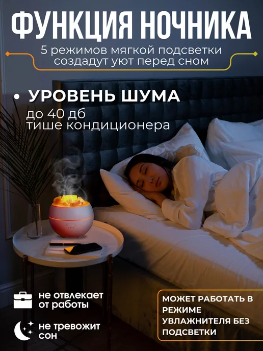 Care home healthy Увлажнитель воздуха аромадиффузор с соляными камнями, белый, фото 3