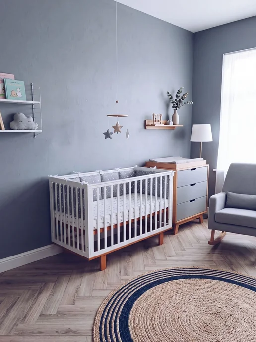 BABYTEX5 Бортик в кроватку для новорожденных 120 см, белый, в упаковке 500 г, фото 4
