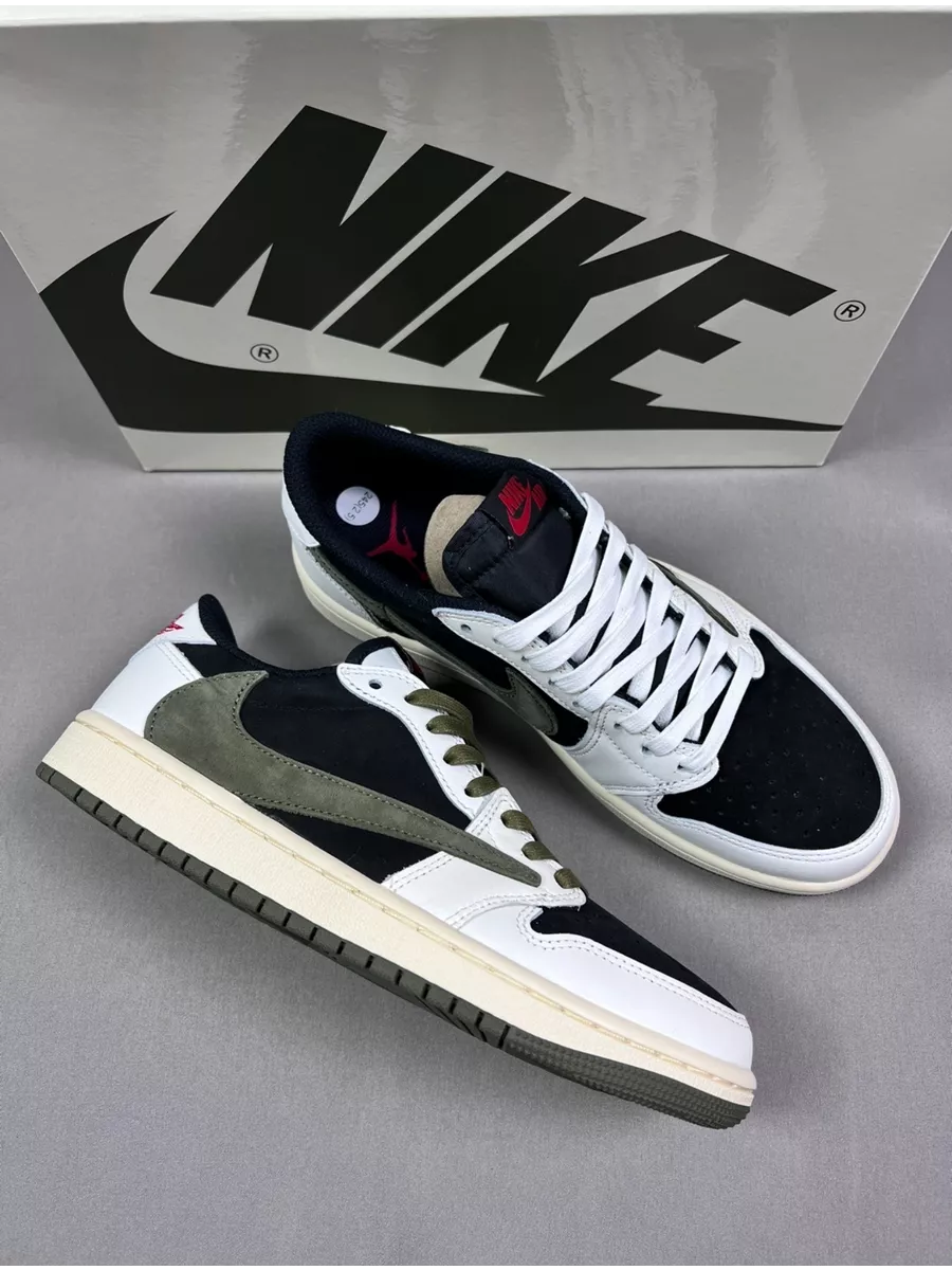 Travis Scott x Air Jordan 1 Low Olive Nike 199876246 4 690 Wildberries