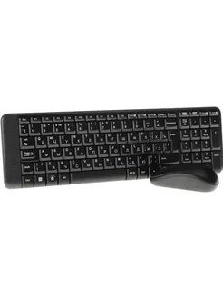 Комплект клавиатура и мышь MK220 беспроводной Logitech 199898143 купить за 2 230 ₽ в интернет-магазине Wildberries