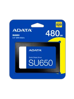 480 ГБ SSD-диск ADATA SU650 (ASU650SS-480GT-R) ADATA 199979356 купить за 3 115 ₽ в интернет-магазине Wildberries