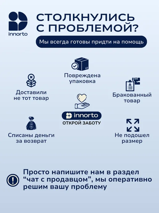 INNORTO Стельки ортопедические гелевые 90084, голубой, фото 8