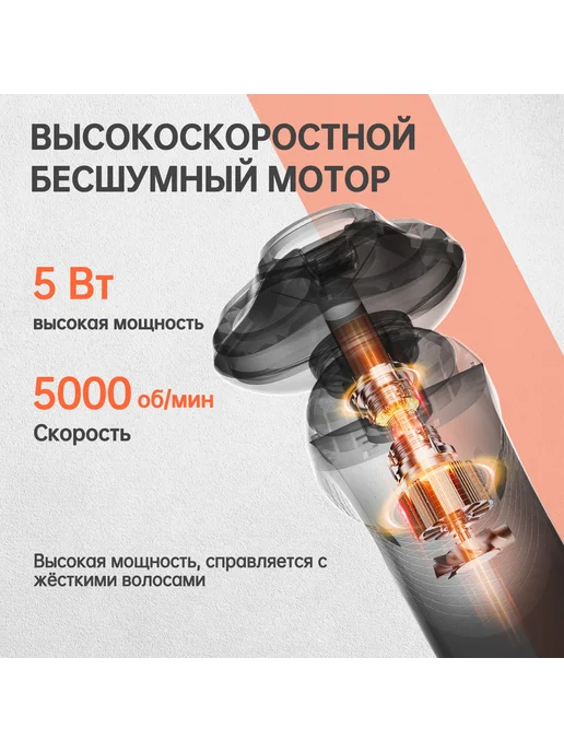 KaringBee Бритва электрическая 5 в 1 KB-5800 Золотистая, золотой, фото 4