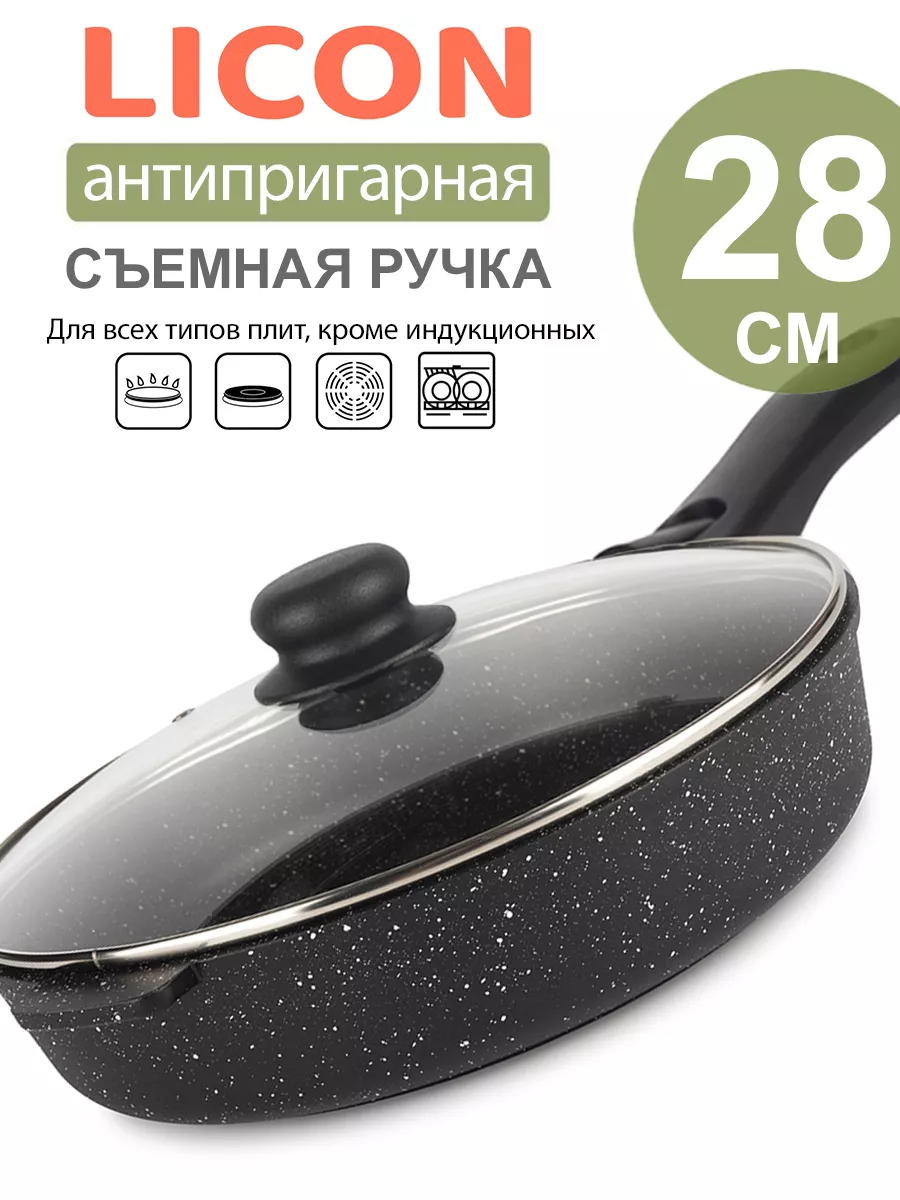 Сковорода антипригарная 28...