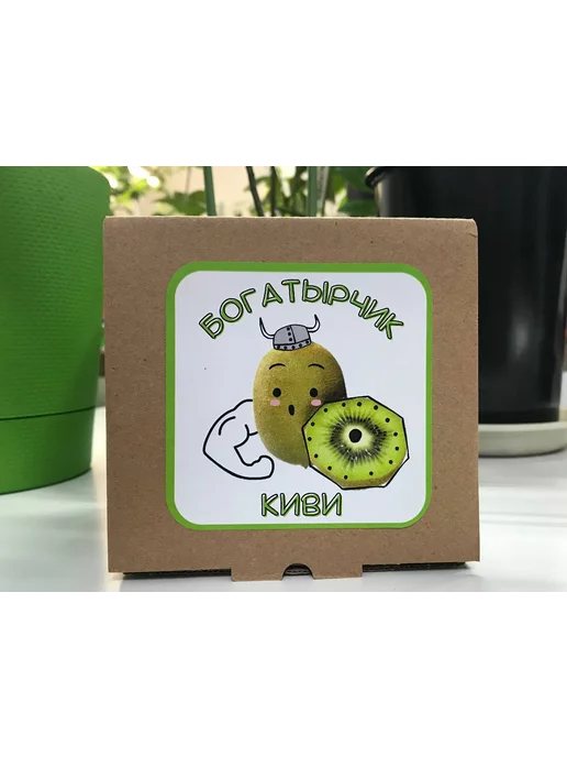 "Богатырчик Киви" Набор для выращивания растений, вариант