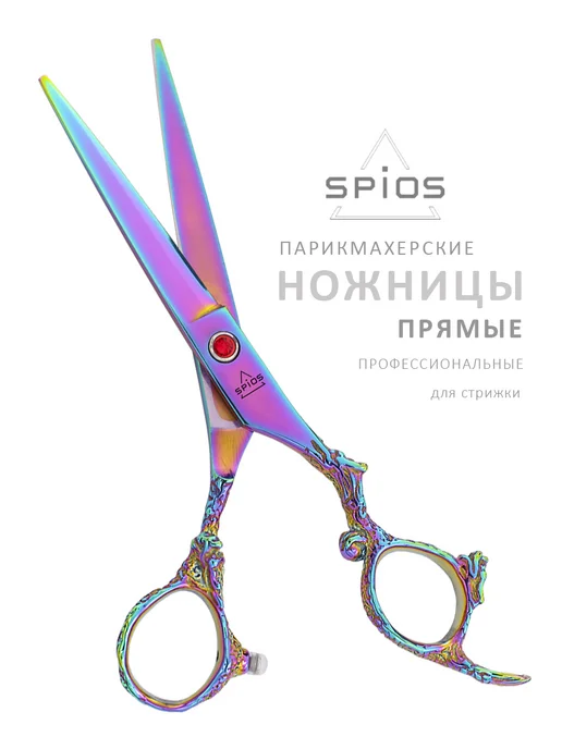 Spios Ножницы парикмахерские прямые 6.0 для стрижки волос, вариант