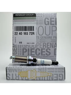 Свеча зажигания двигатель H4M. 224019372R - (1 штука) Дастер Renault 200125167 купить за 818 ₽ в интернет-магазине Wildberries