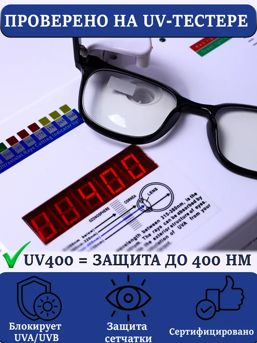 PAVLI Очки -2.25 -2,25 для компьютера, черный, фото 8