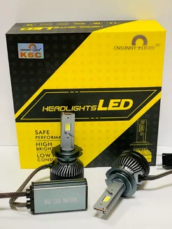 Светодиодная лампа K6C цоколь h7 LED 3000k CNSUNNYLIGHT 200137602 купить за 2 745 ₽ в интернет-магазине Wildberries