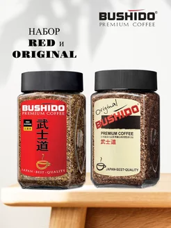 Кофе растворимый Red и Original, набор 2 шт BUSHIDO 200141177 купить за 1 686 ₽ в интернет-магазине Wildberries