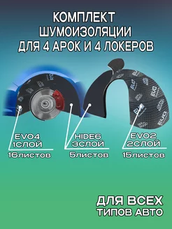 Шумоизоляция арок Шумология 200152903 купить за 3 915 ₽ в интернет-магазине Wildberries