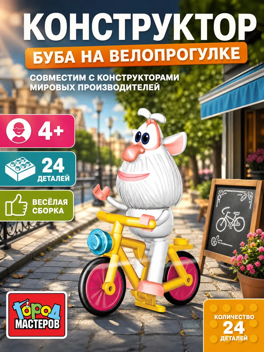 Фигурки набор маленький блочный конструктор пластиковый
