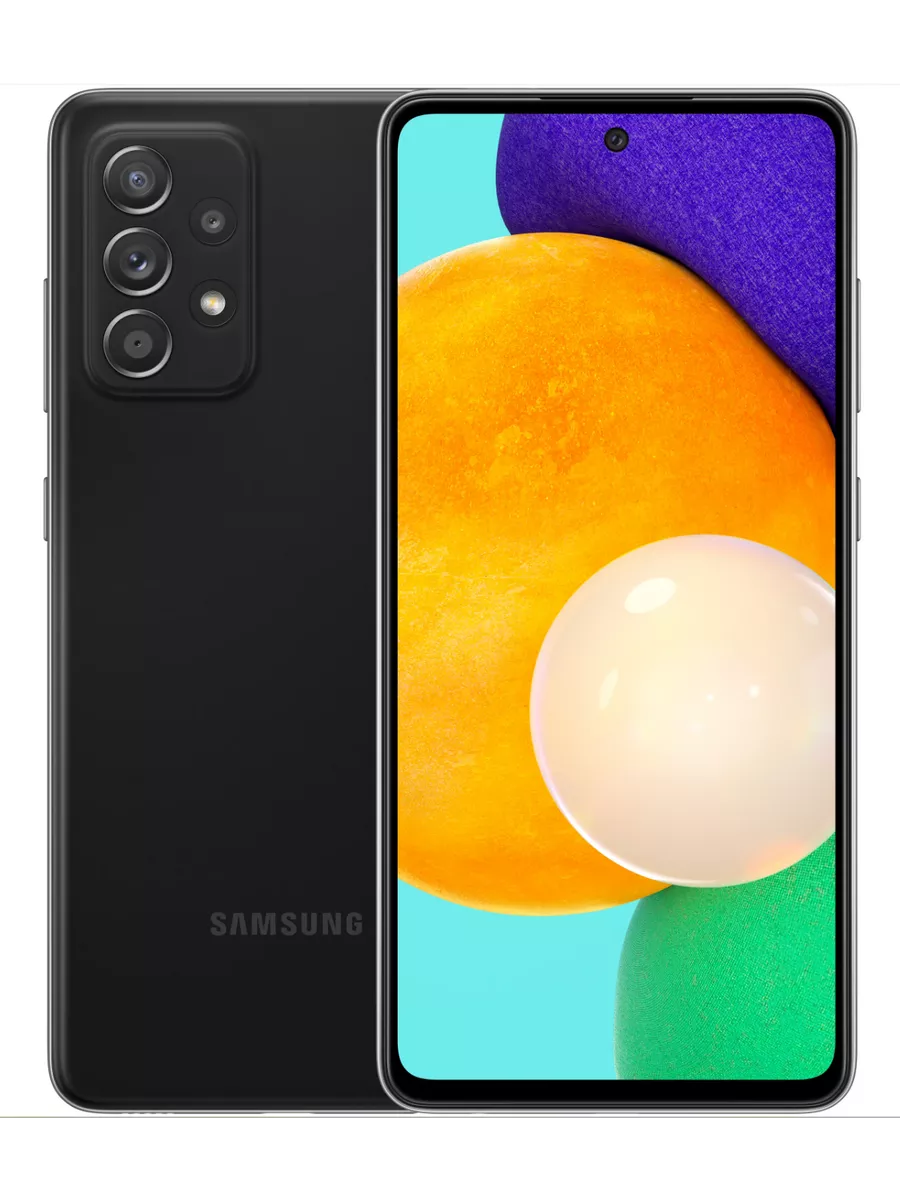 Смартфон Samsung Galaxy A52 4/128 ГБ RU, Dual nano SIM samsung 200159236  купить в интернет-магазине Wildberries