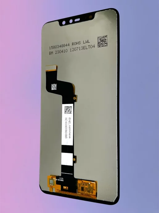 simlotok Дисплей Xiaomi Redmi Note 6 Pro редми нот 6 про + клей, черный, фото 4