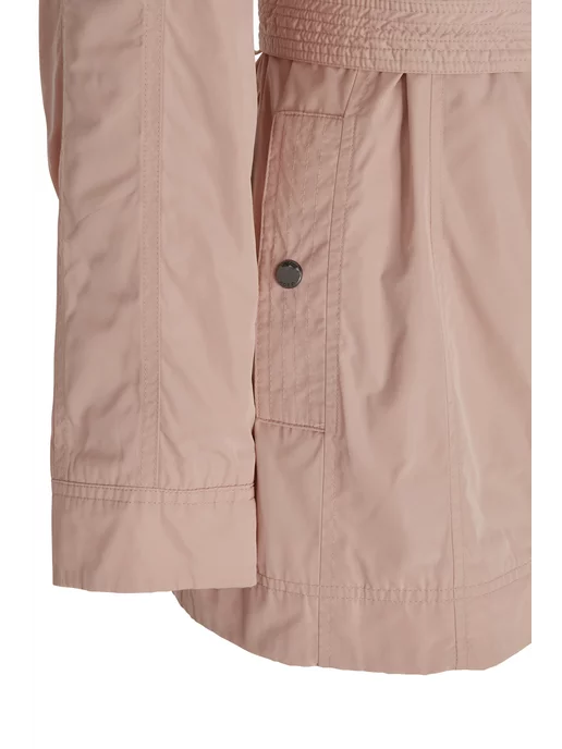 GEOX Плащ с поясом и капюшоном, розовый, фото 8