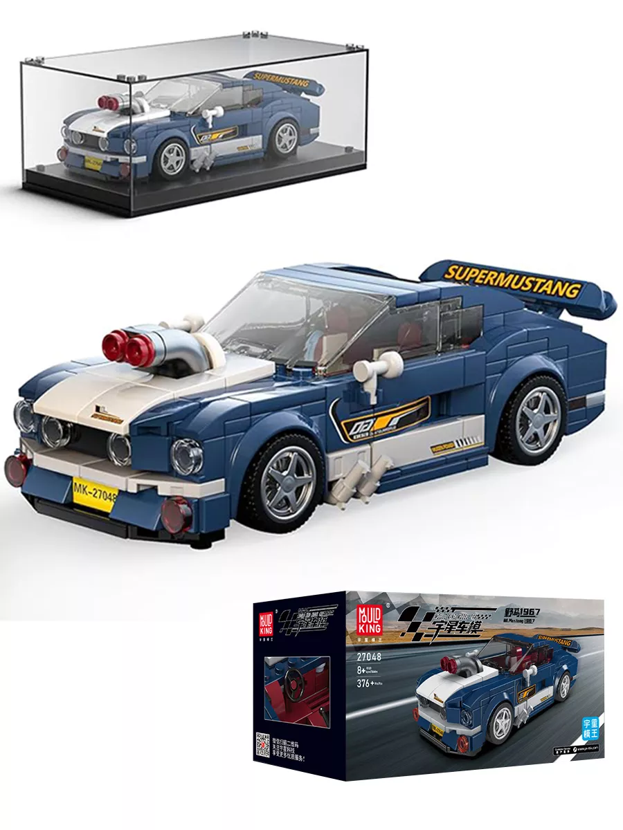 порно маленькие модели $ Конструктор 27048 Мини-модель Mustang 1967, 376 деталей Mould King  200225812 купить в интернет-магазине Wildberries